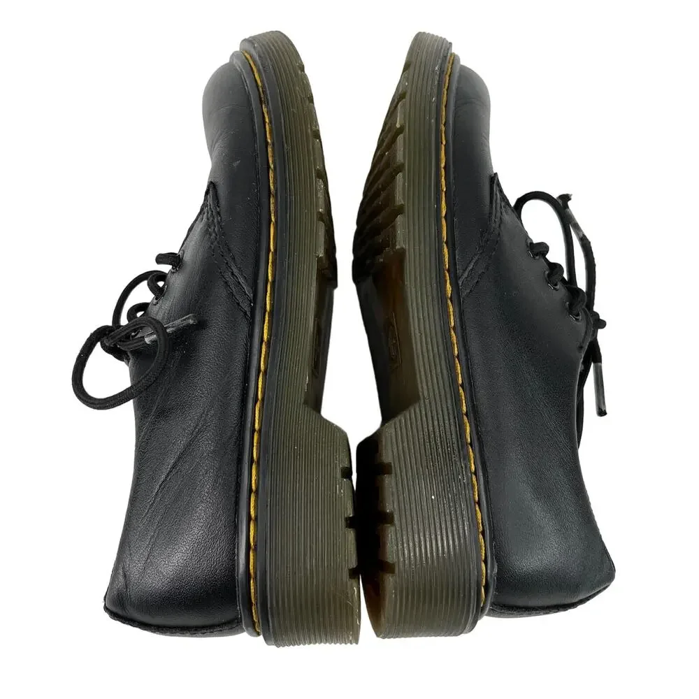 Dr. Martens Junior 1461 Softy T Leather Shoes 13 Black Leather Doc Martens